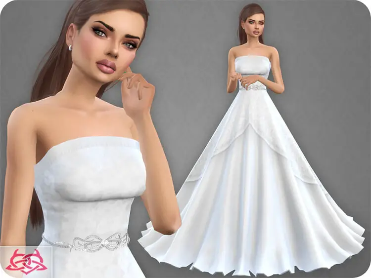 wedding dress 9 sims4