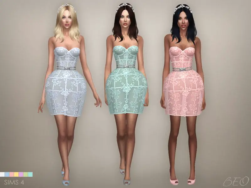 zm inspiration mod sims4 21 Sims 4 Wedding Dresses CC & Mods