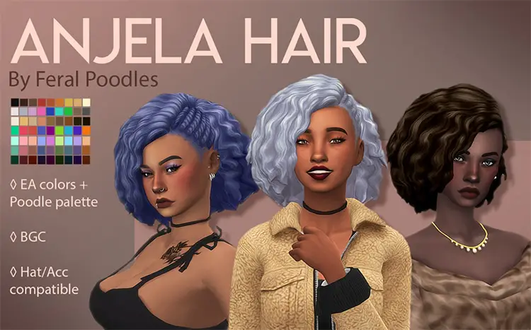 10 anjela hair sims 4 screenshot