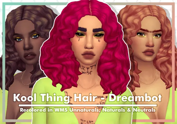 13 kool thing hair sims 4 screenshot