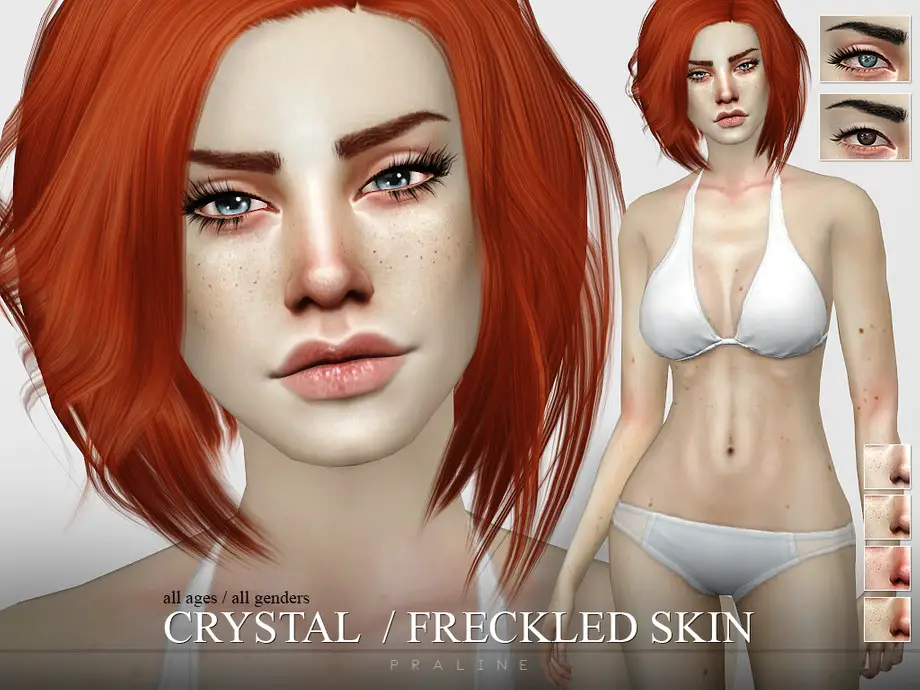 Crystal Freckled Skin