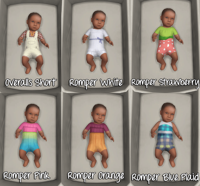 Default Baby Skins Outfits