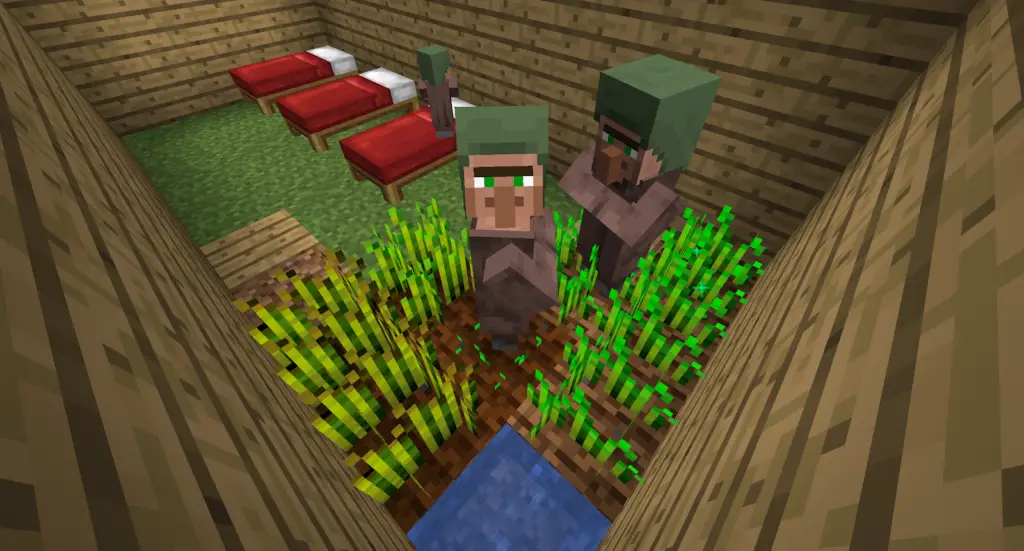 How to Breed Villagers in Minecraft 1