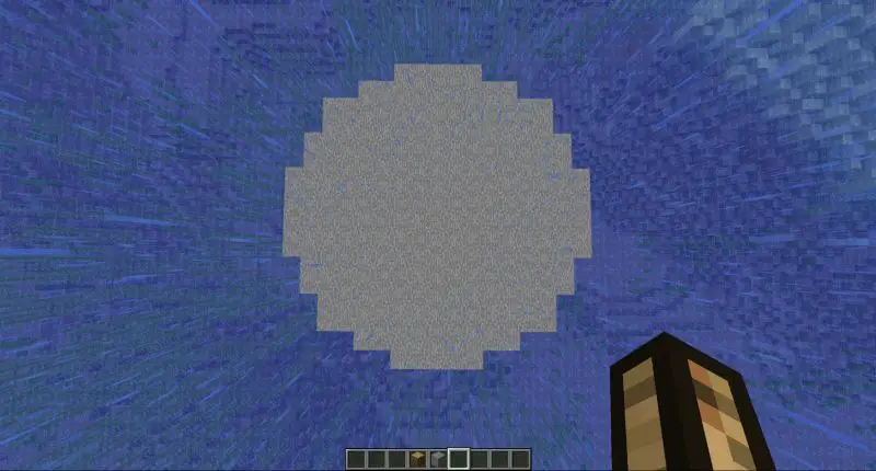 How to Make Circles and Spheres in Minecraft6
