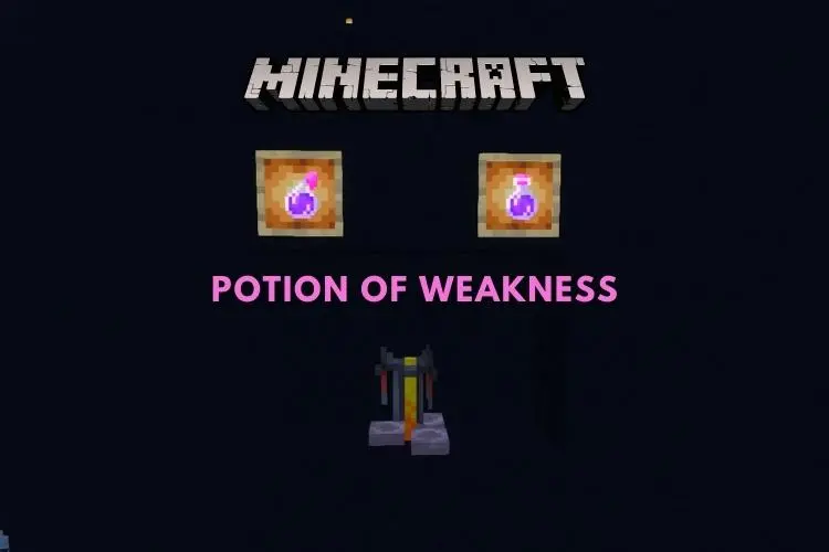 How to Make Potion of Weakness in Minecraft
