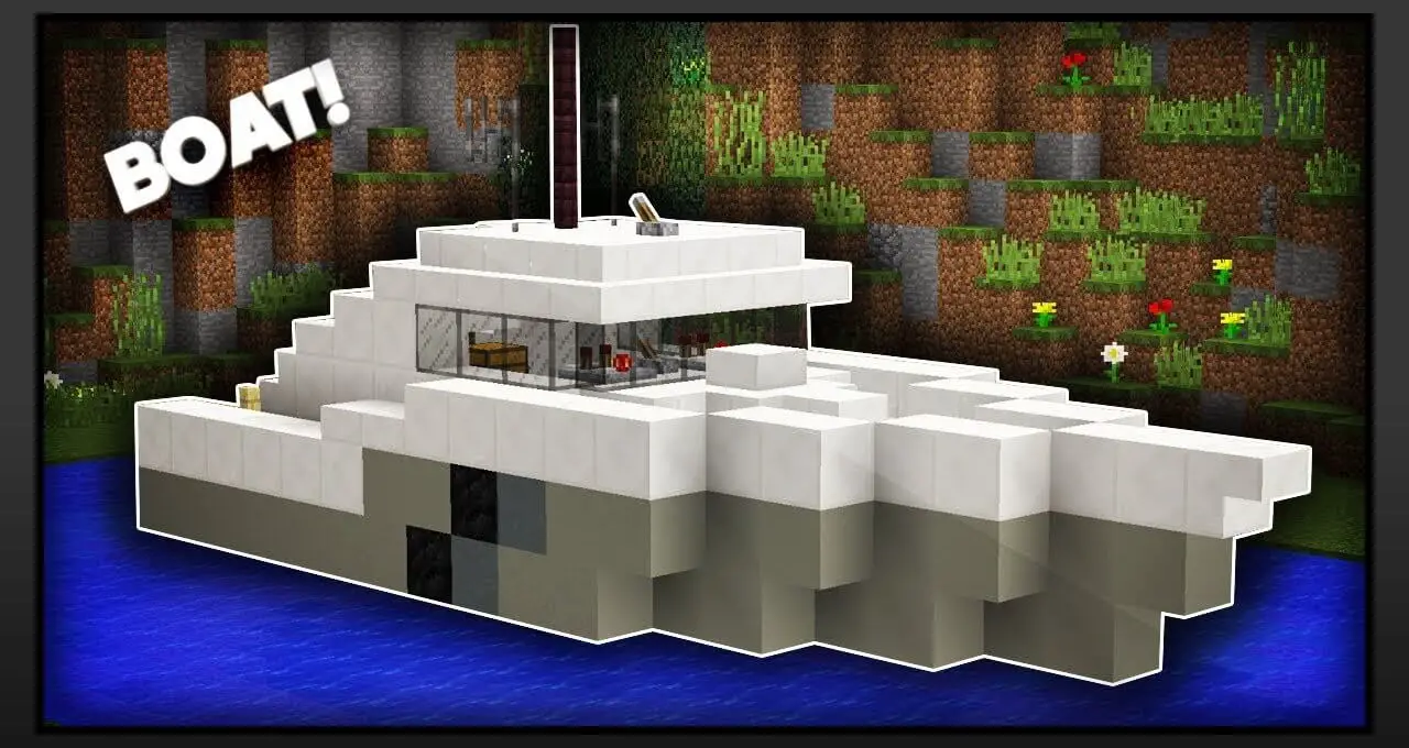 How to Make a Boat in Minecraft 1