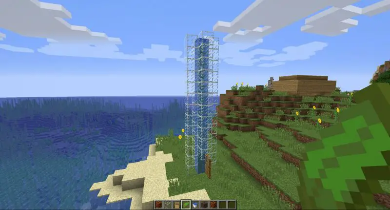 How To Make A Water Elevator In Minecraft My Otaku World
