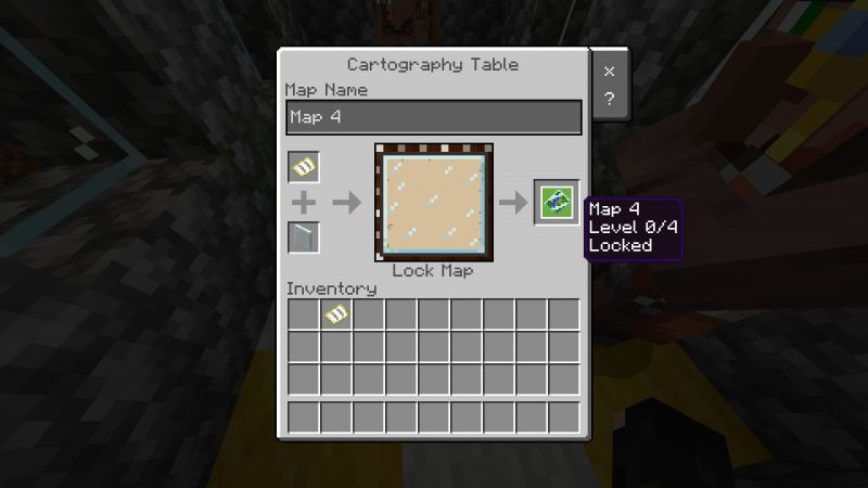 How to Use a Cartography Table in Minecraft 2