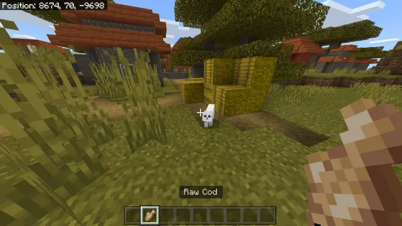 How to get a Cat in Minecraft