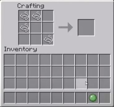 How to make a Lead in Minecraft step 2