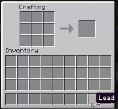 How to make a Lead in Minecraft step 4