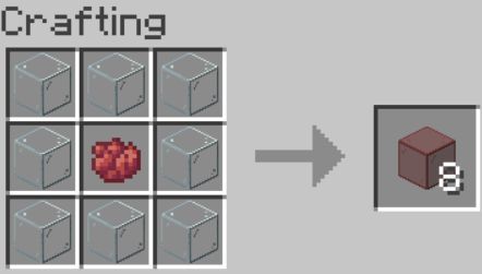 How to make glass in Minecraft steps