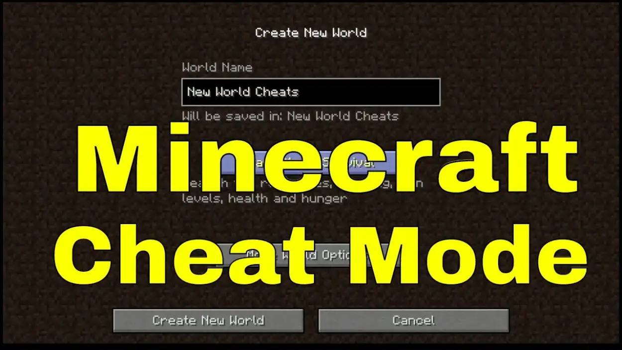minecraft at launcher how to turn on cheats