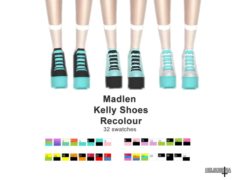 Madlen Cool And Fresh Kelly Shoes