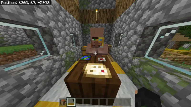 Minecraft Cartography Table