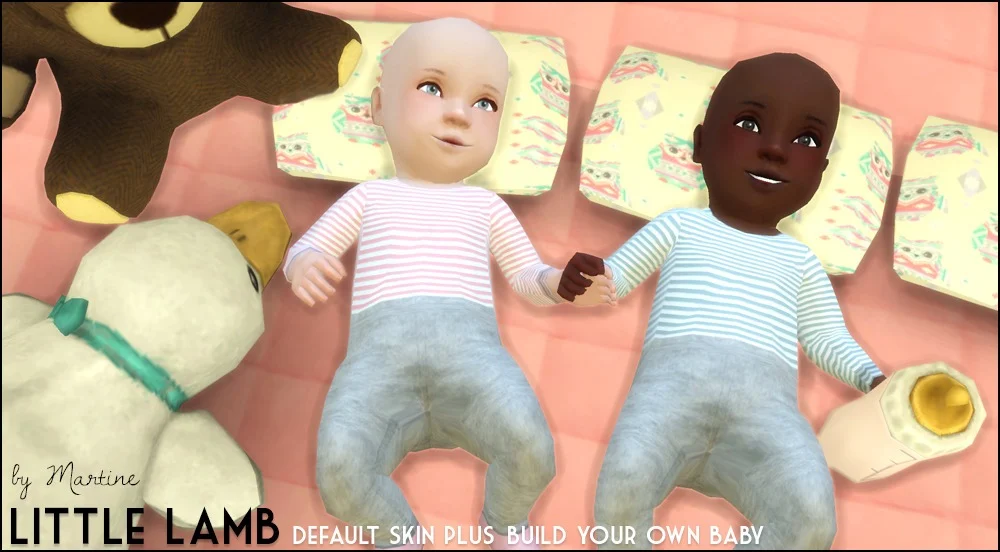 More Baby Skin Options For Sims 4