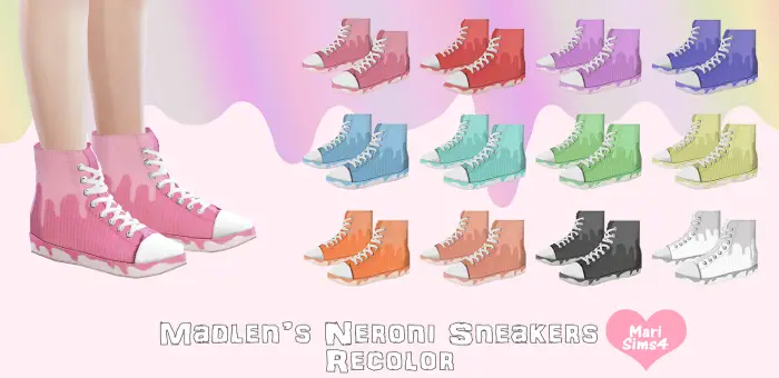 Neroni Sneakers Recolors For Males
