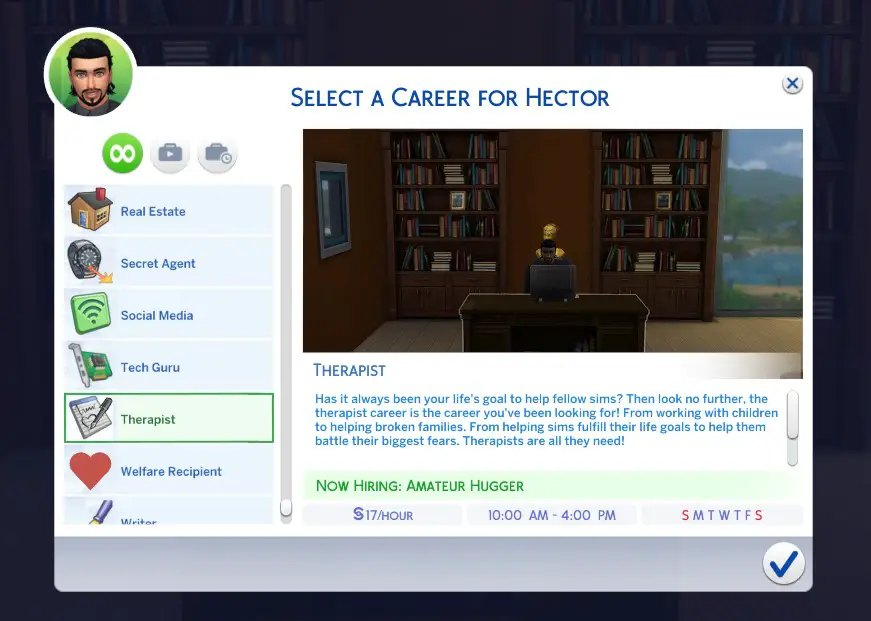 Online Therapist 1 40 Best Sims 4 Career Mods