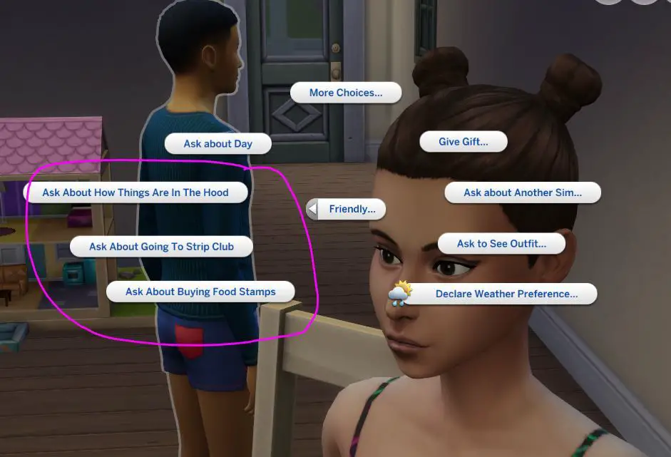 The Sims Slang