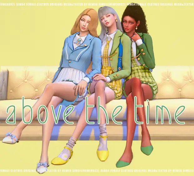 above the time set sims mod