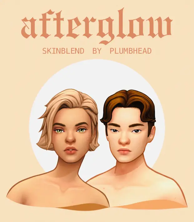 afterglow skinblend sims4