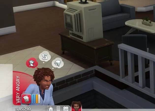 angry cheat sims4
