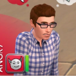 angry sims