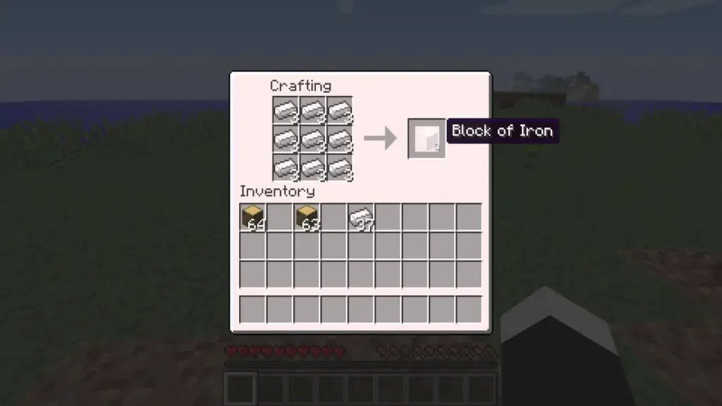 block of iron minecraft