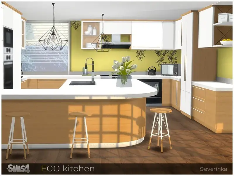 eco kitchen sims mod