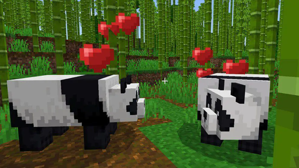 farming pandas minecraft