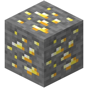 gold ore minecraft