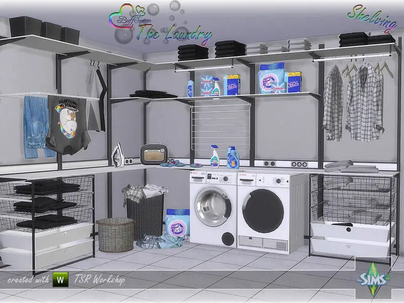 laundry sims mod