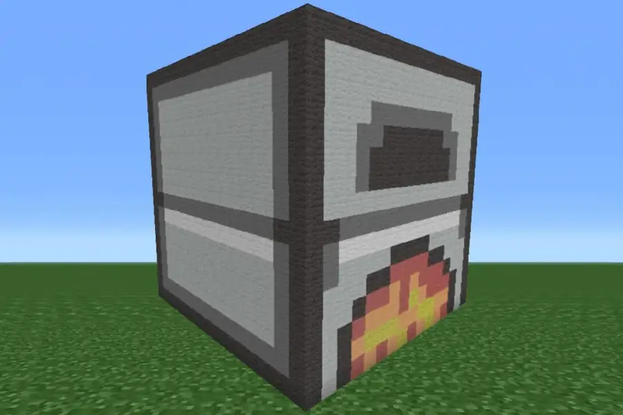make a Furnace in Minecraft 1