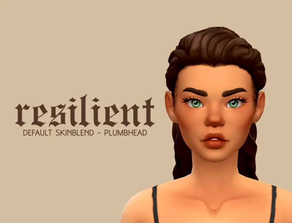 resilient skinblend sims4