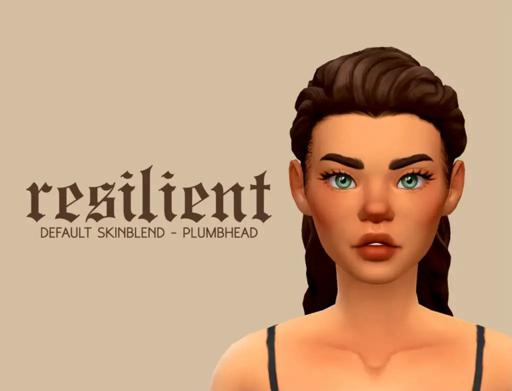 best sims 4 default replacement skin 2017