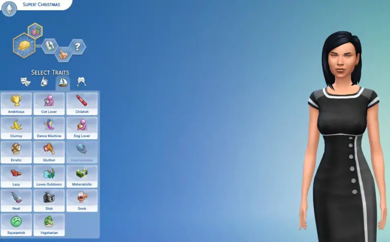 sims 4 traits list dig