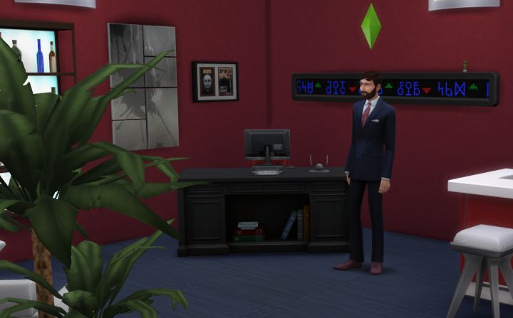 The Sims 4 Stock Market Career
