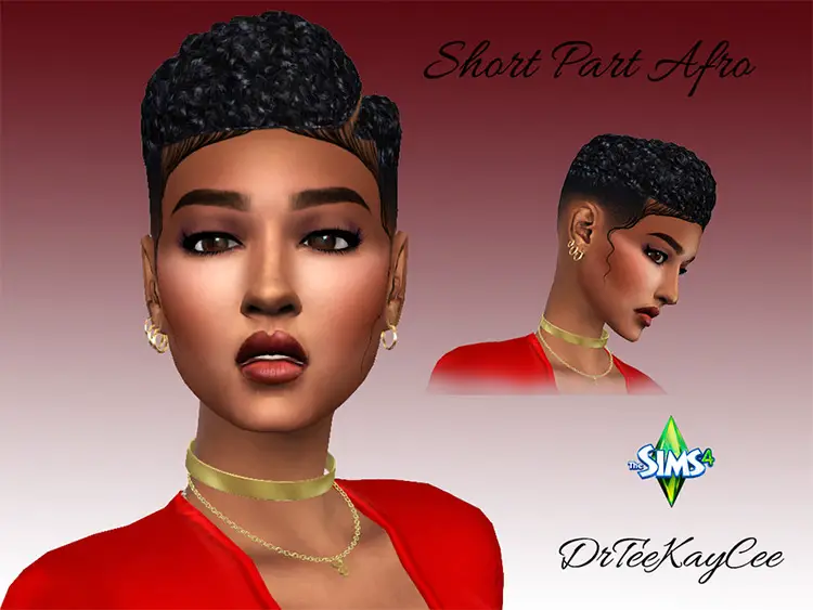 02 short parted anime cc sims4