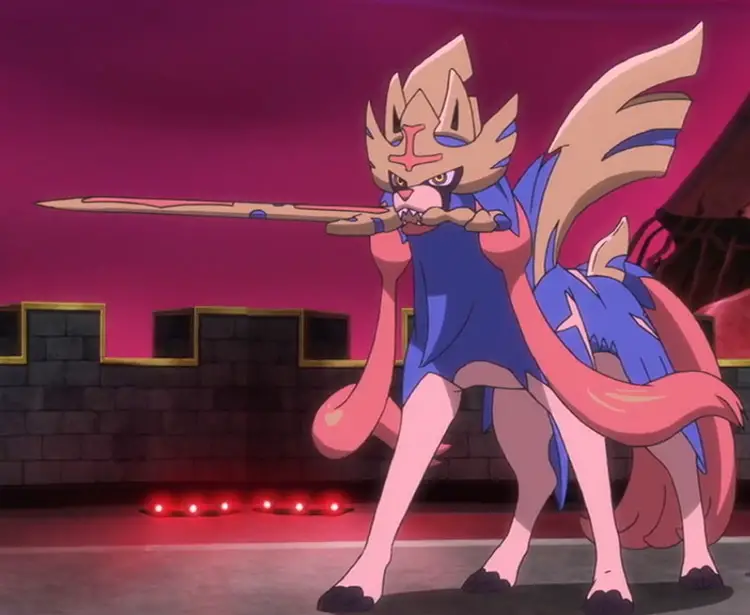 02 zacian crowned sword fairy steel pokemon anime