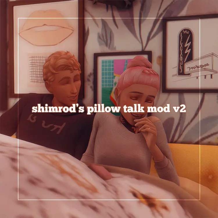 03 pillow talk after woohoo sims4 mod