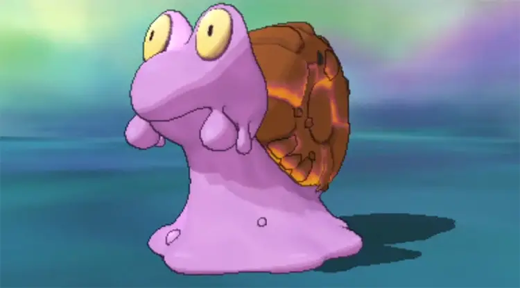 03 purple shiny magcargo pokemon