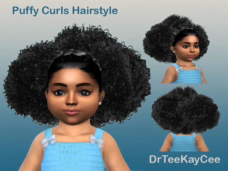 07 puffy curls hairstyle toddler cc sims4