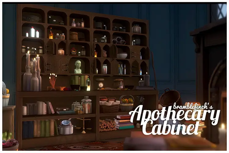 08 apothecary cabinet sims 4 cc