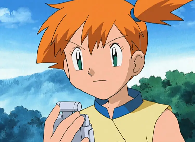 09 misty pokemon anime screenshot 21 Most Popular Pokemon Waifu of All Time