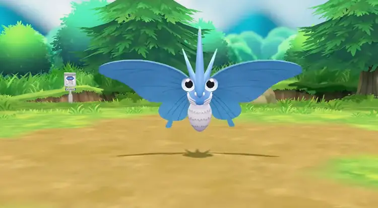 16 shiny venomoth pokemon 1 21 Blue-Colored Shiny Pokémon