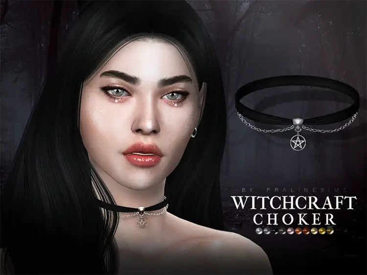 20 witchcraft choker sims 4 cc 1