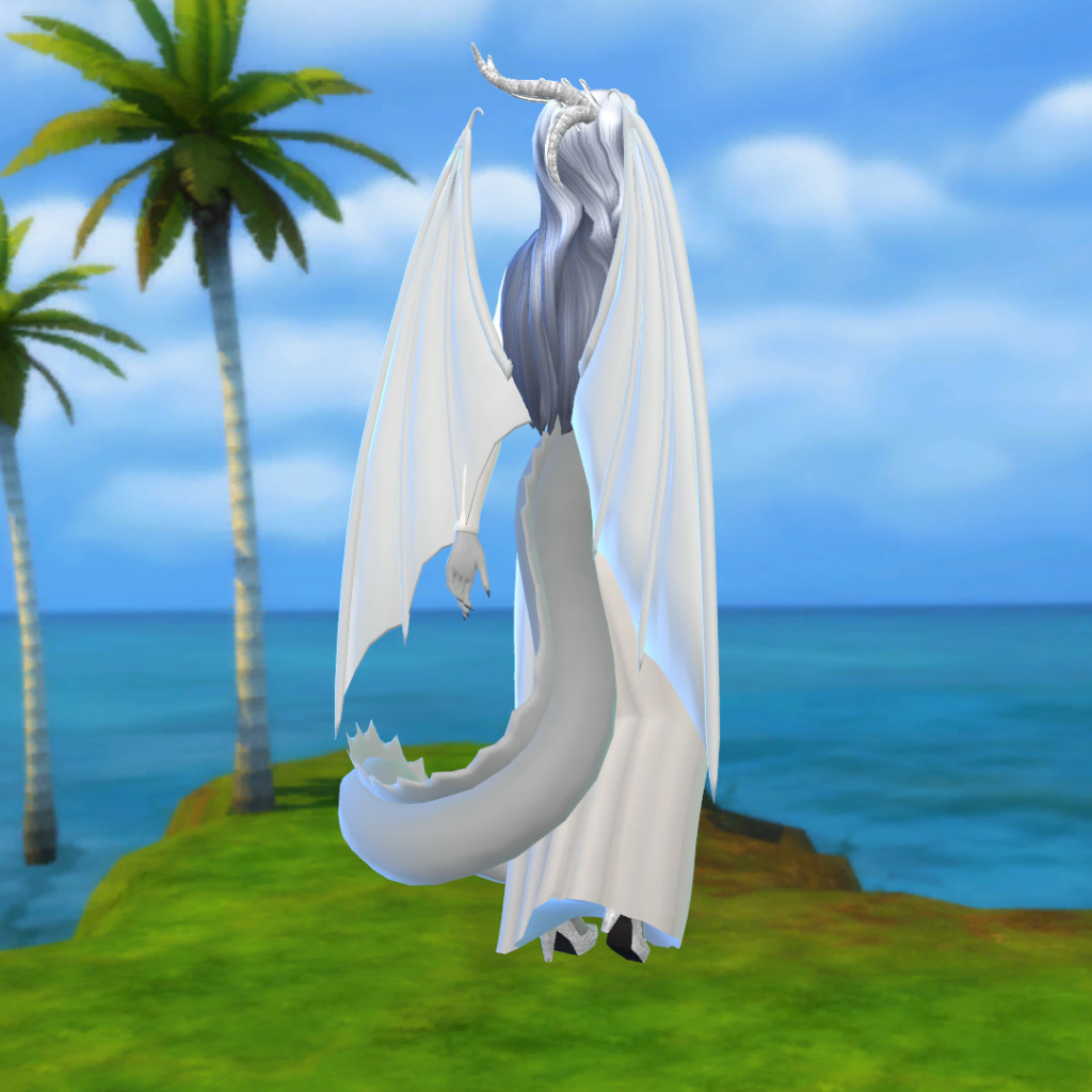 Dragon Tail by Zaneida The Sims 4