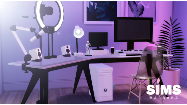 Gaming PC Set Up Collection. 21 Sims 4 Computers Custom Content