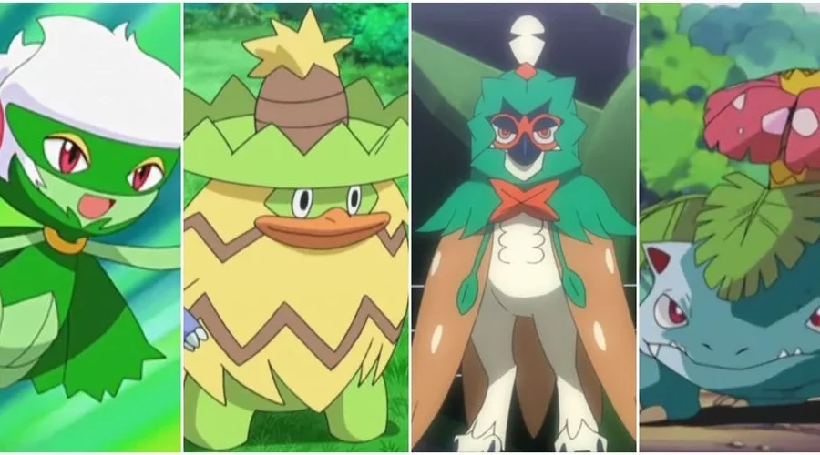 Pok mon 10 Dual Type Grass Creatures to Try Out