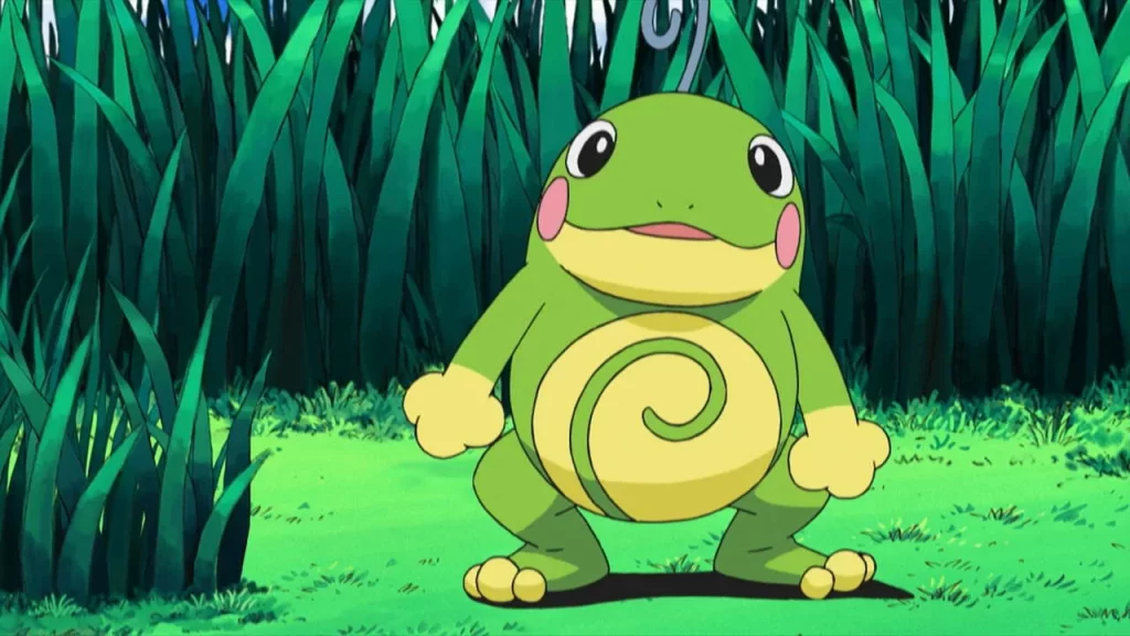 Politoed in the Pokemon anime 21 Blue-Colored Shiny Pokémon